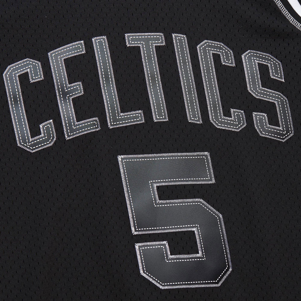 Boston Celtics Kevin Garnett 2007 Contrast 2K Swingman Jersey - Black