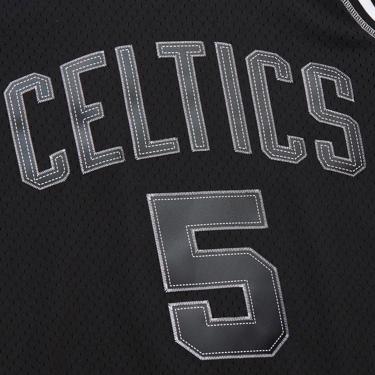 Boston Celtics Kevin Garnett 2007 Contrast 2K Swingman Jersey - Black