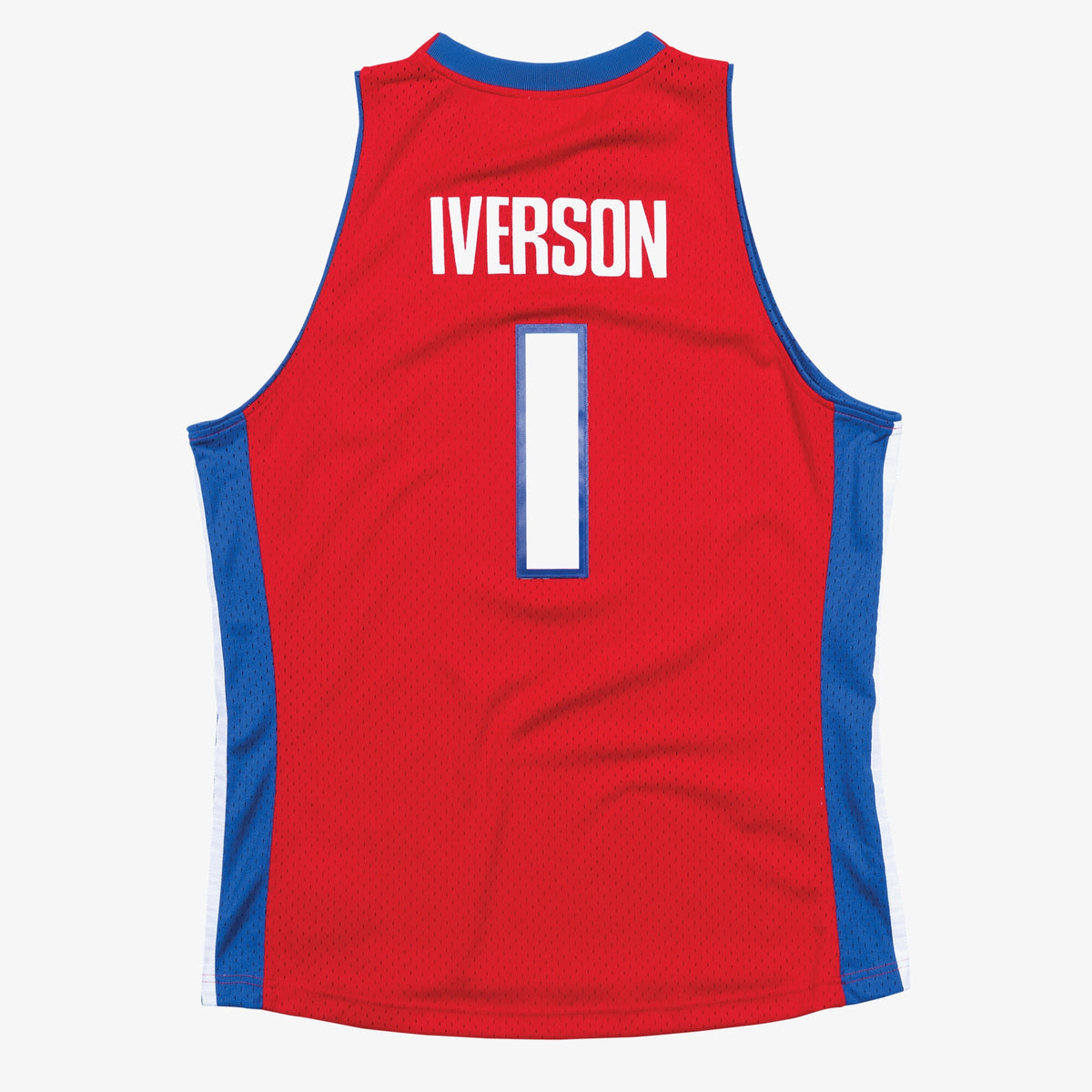Detroit Pistons Swingman Jersey Allen Iverson 2008-09