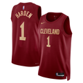 Cleveland Cavaliers Icon Edition Swingman Jersey - Wine - James Harden - Unisex