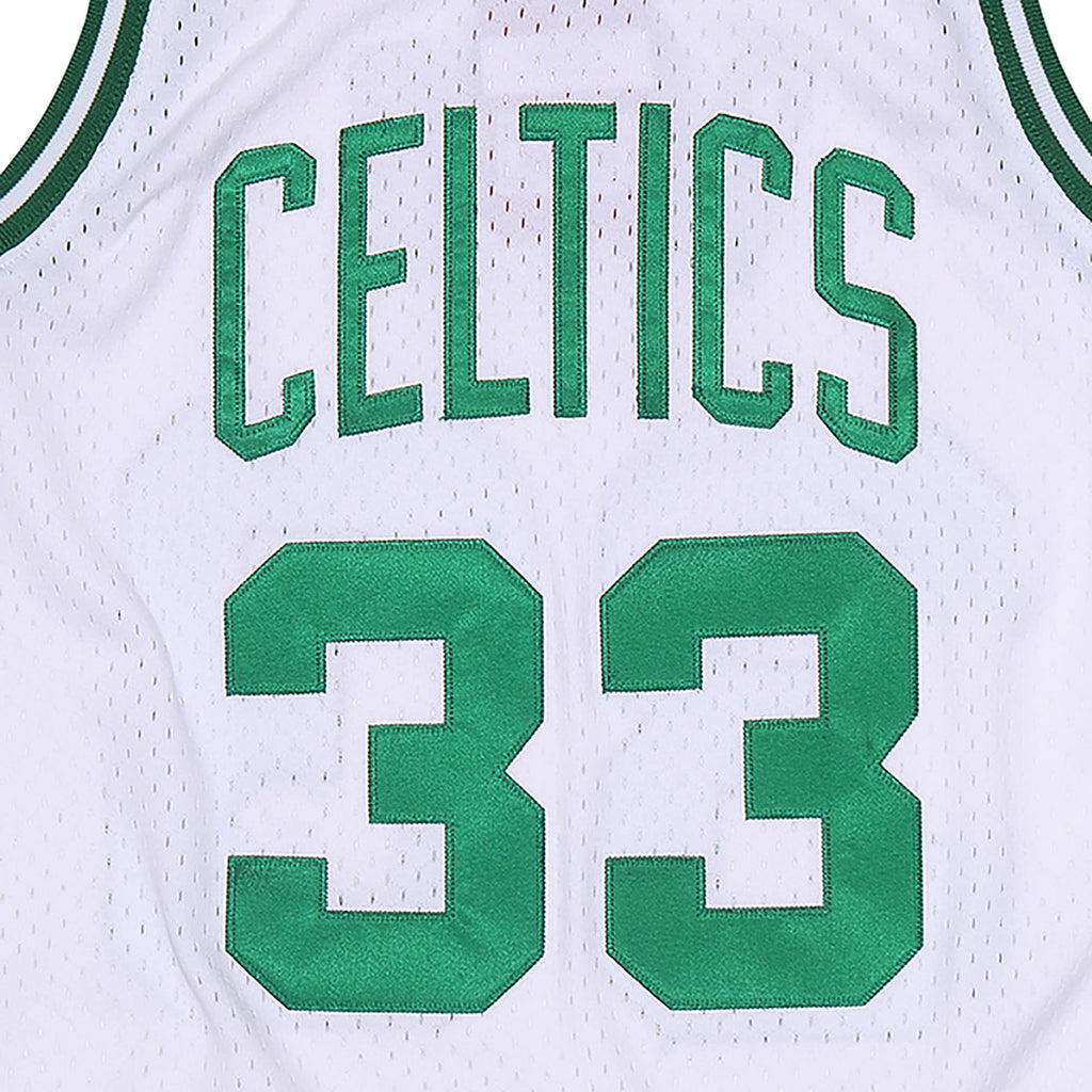 Boston Celtics Swingman Jersey Home Larry Bird 1985-86