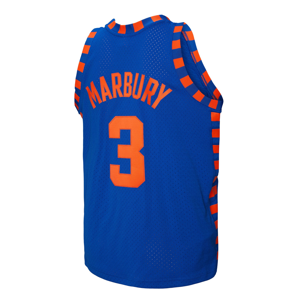Men's Stephon Marbury Blue New York Knicks 2005/06 Hardwood Classics Swingman Jersey