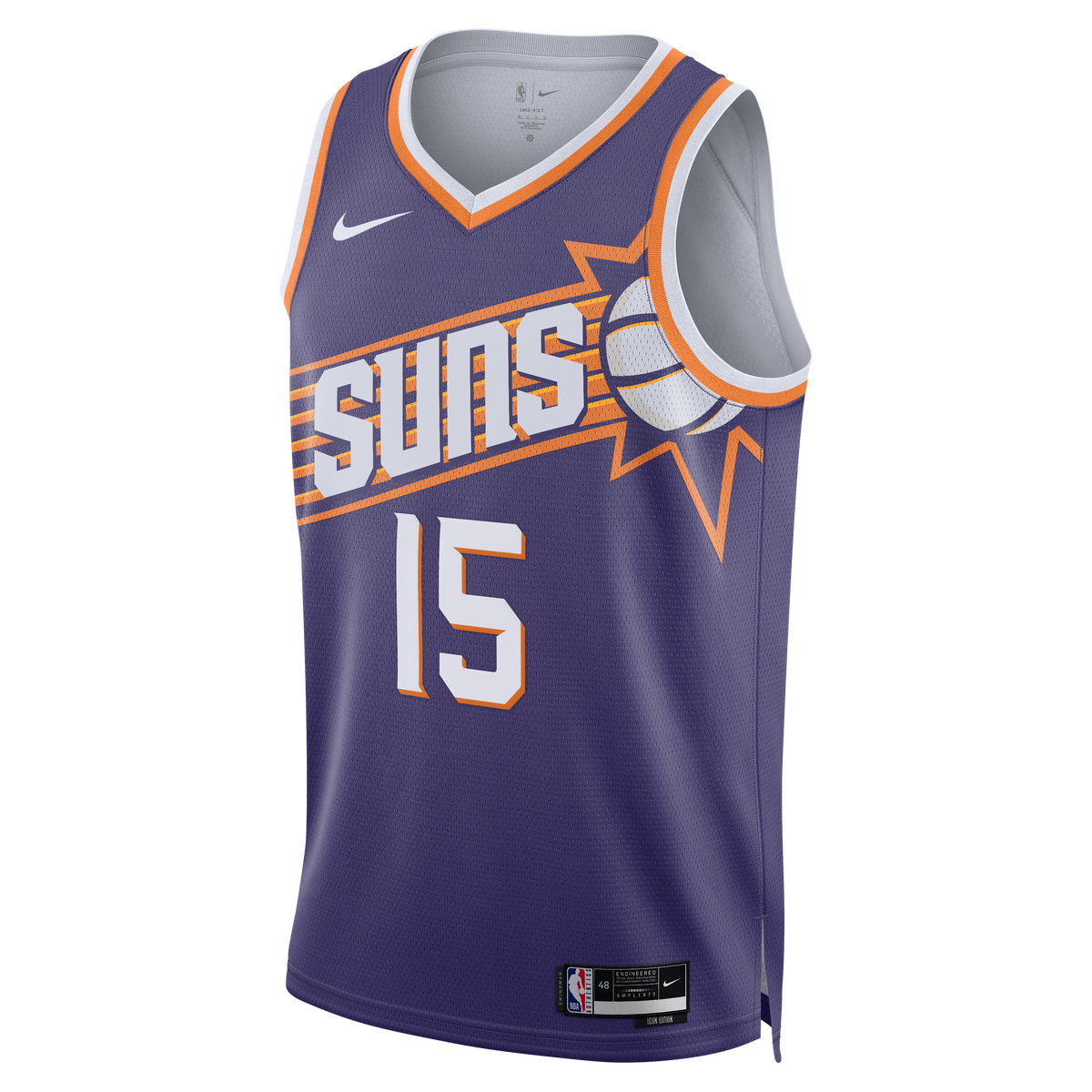 Phoenix Suns Icon Edition Swingman Jersey - Purple - Devin Booker - Unisex