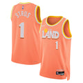 Cleveland Cavaliers 2025/26 City Edition Swingman Jersey - Orange - Max Strus - Unisex
