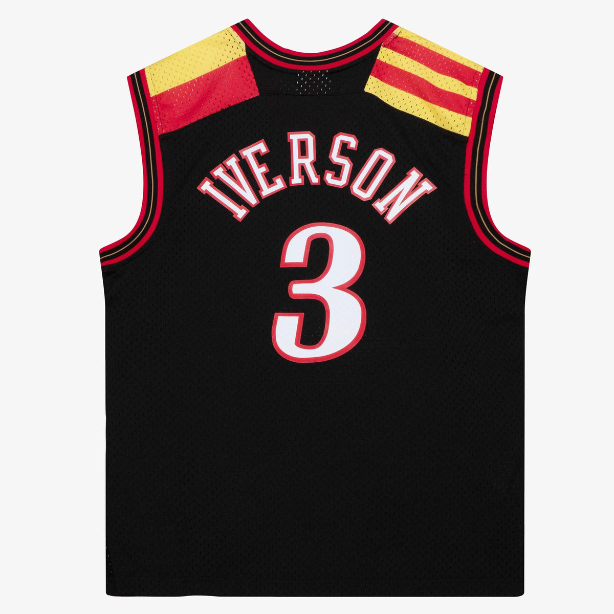 Philadelphia 76ers Allen Iverson 2006 Alternate Spain Authentic Jersey - Black