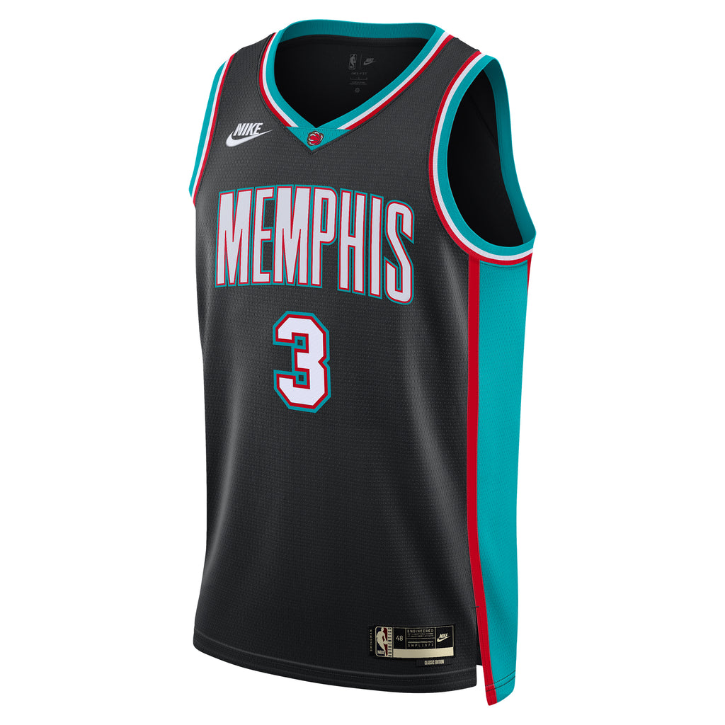 Memphis Grizzlies Classic Edition Jersey - Black - Kentavious Caldwell-Pope - Unisex
