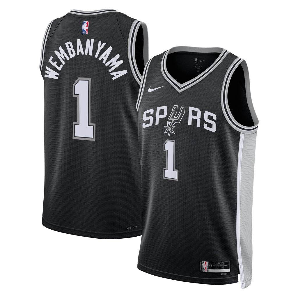 San Antonio Spurs Icon Swingman Jersey - Victor Wembanyama - Mens