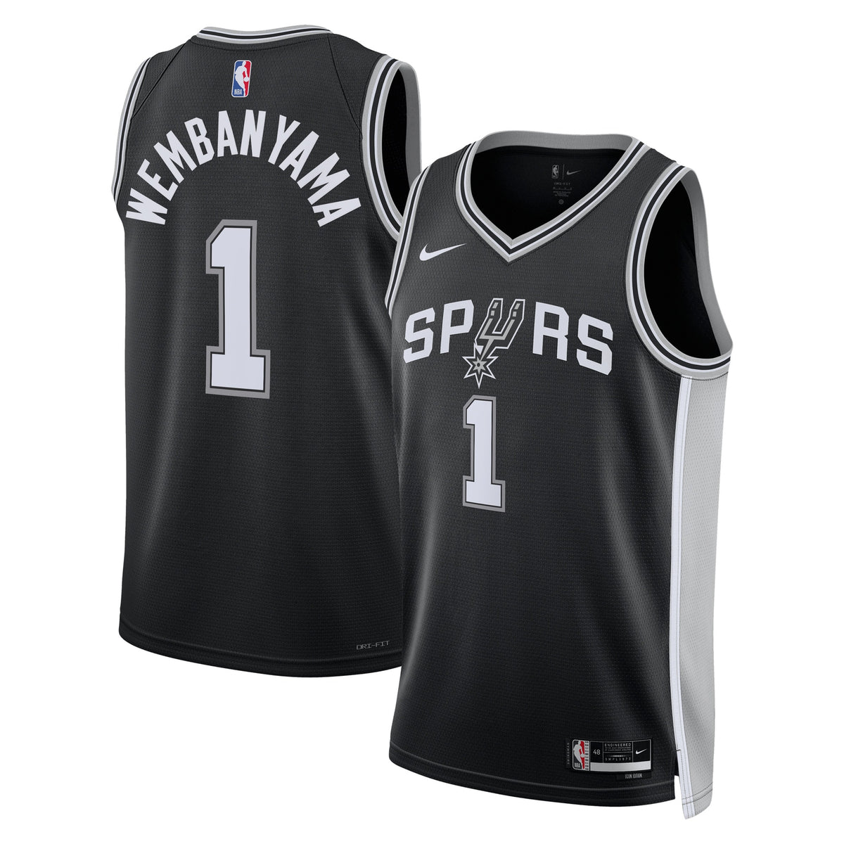 San Antonio Spurs Icon Swingman Jersey - Victor Wembanyama - Mens