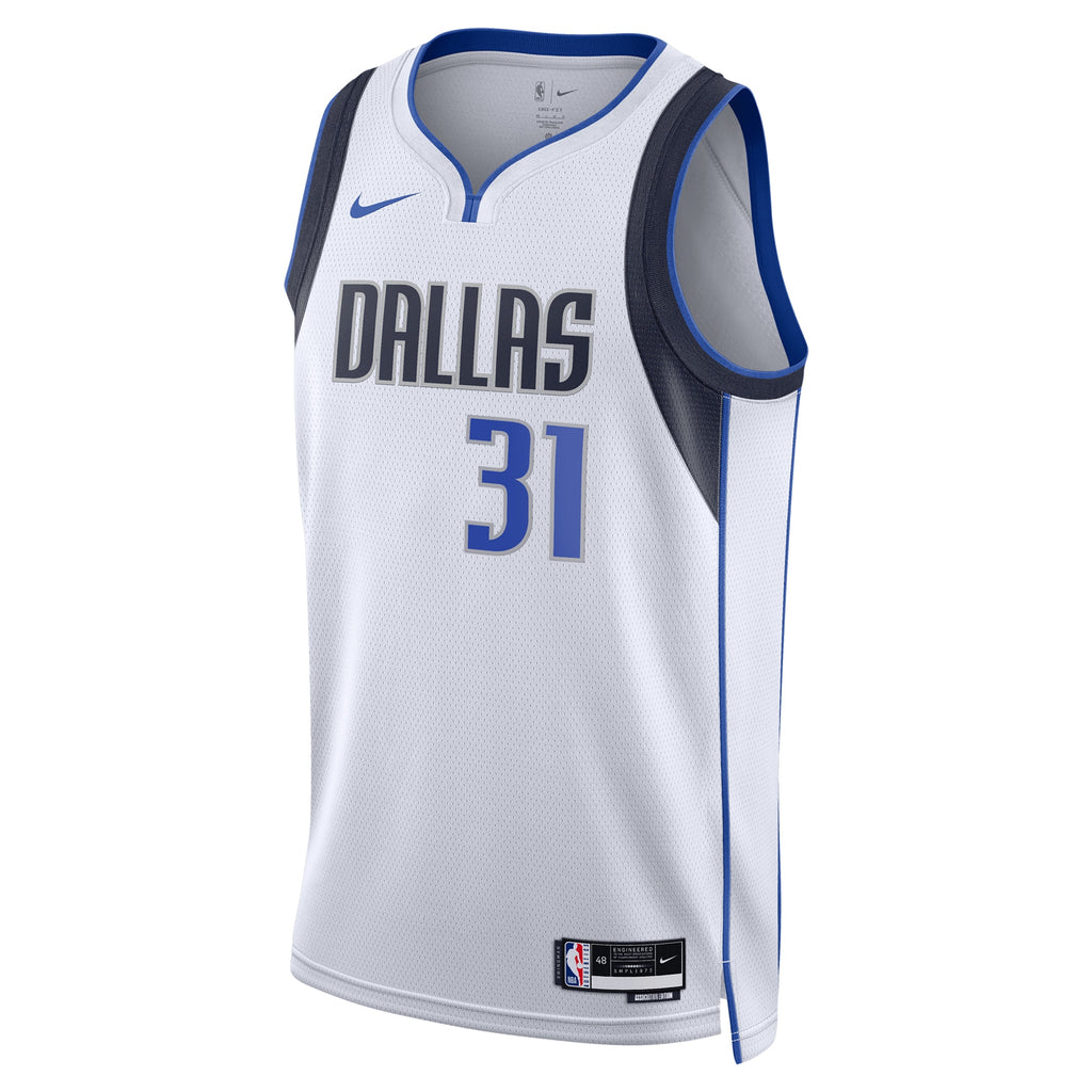 Dallas Mavericks Association Edition Swingman Jersey - White - Klay Thompson - Unisex