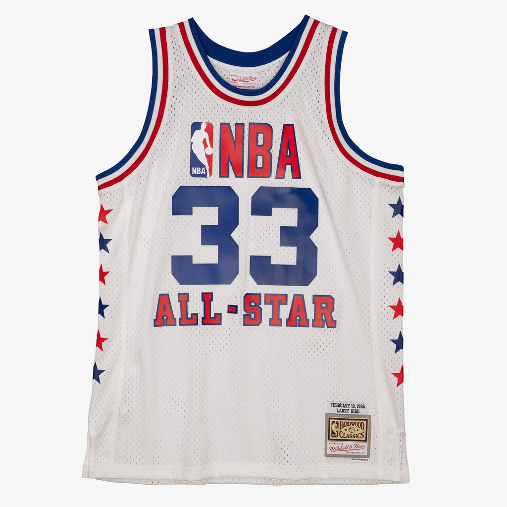 NBA Larry Bird 1985 All-Star Swingman Authentic Jersey - White