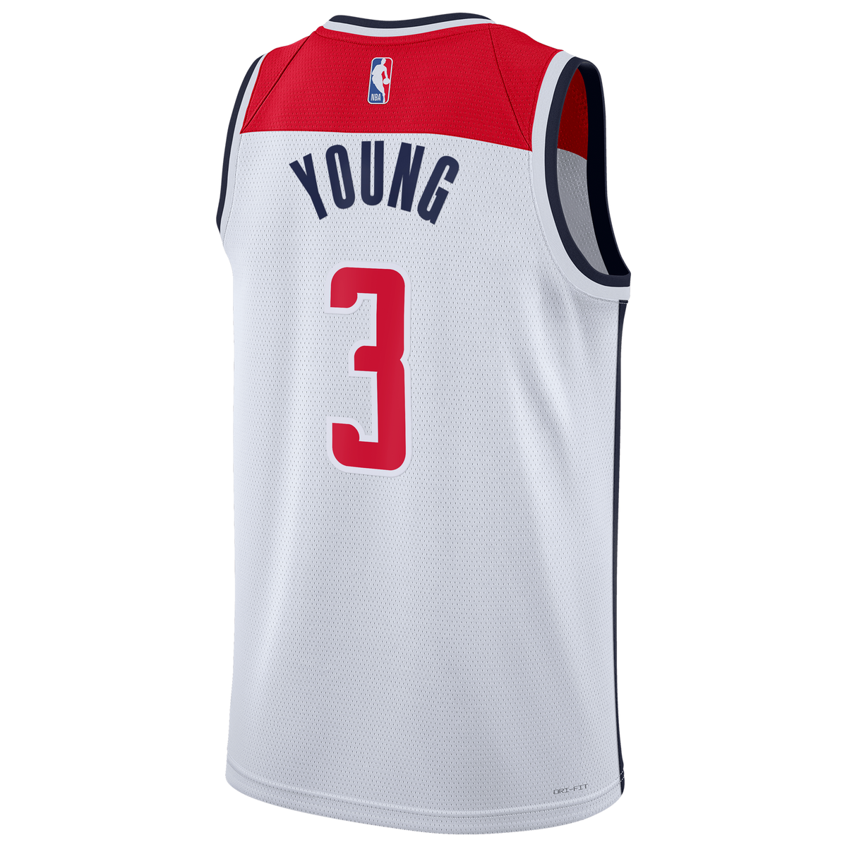 Washington Wizards Association Edition Swingman Jersey - White - Trae Young - Unisex