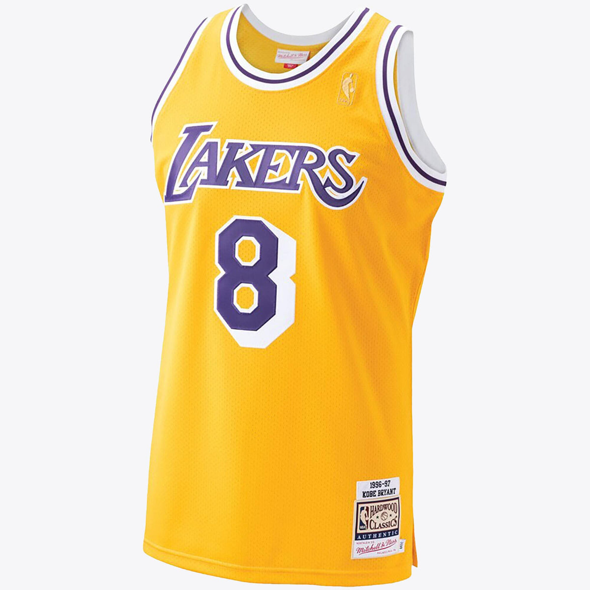 Kobe Bryant Hardwood Classics 1996-97 Authentic Jersey - Gold - Mens