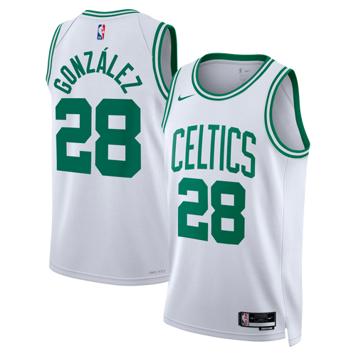 Boston Celtics Association Edition Swingman Jersey - White - Hugo González - Unisex