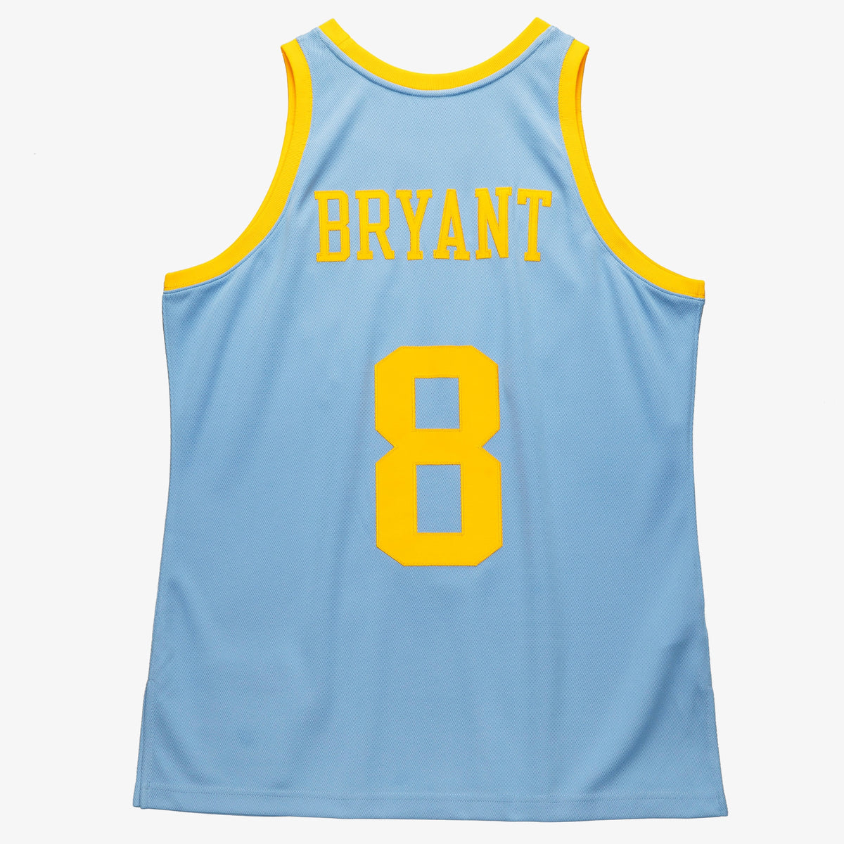 Men's Kobe Bryant Powder Blue Los Angeles Lakers 2001/02 Hardwood Classics Authentic Player Jersey