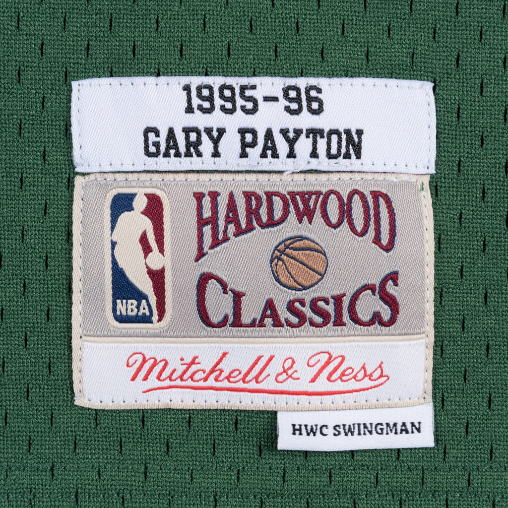 Seattle Supersonics Swingman Jersey Road Gary Payton 1995-96