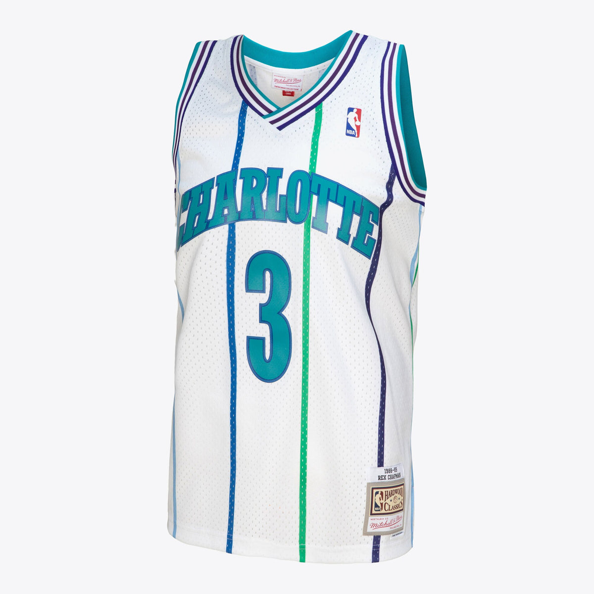 Charlotte Hornets Rex Chapman 1988 Authentic Jersey - White