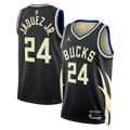 Milwaukee Bucks Jordan Brand Statement Edition Swingman Jersey - Hunter Green - Jaime Jaquez Jr. - Unisex