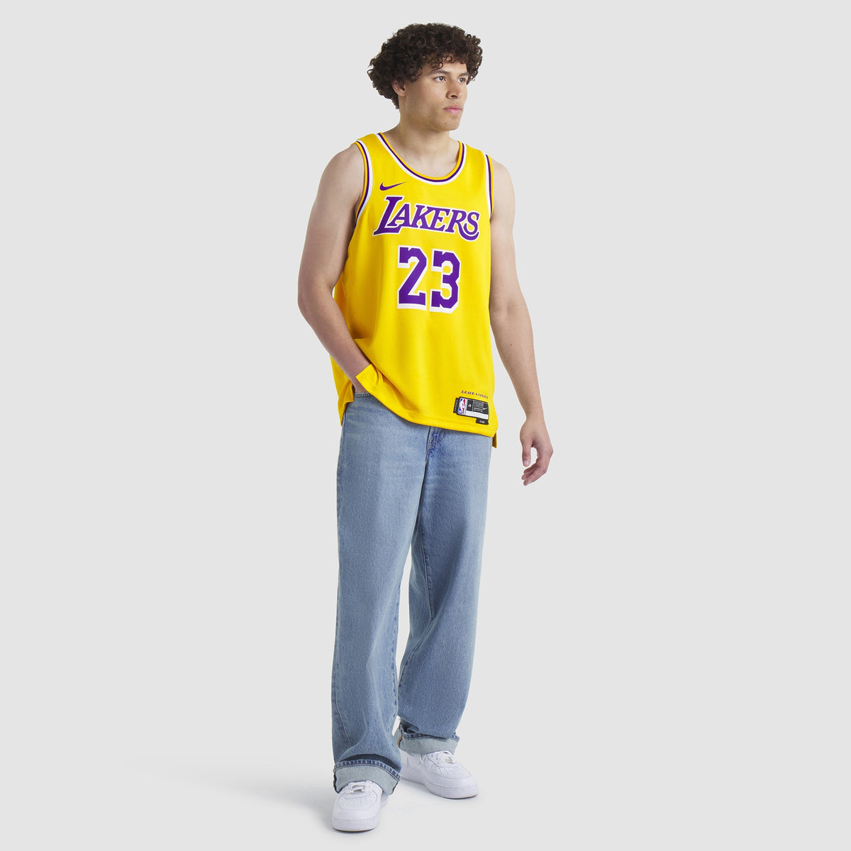 Los Angeles Lakers Icon Swingman Jersey - Lebron James - Unisex