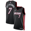 Miami Heat Icon Edition Swingman Jersey - Black - Giannis Antetokounmpo - Unisex