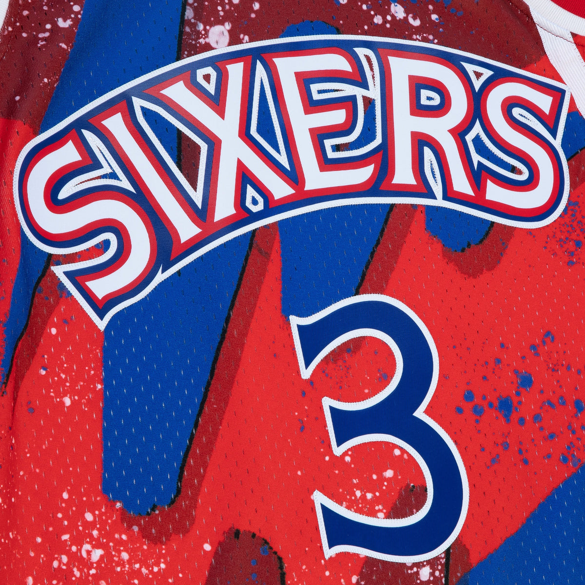 Philadelphia 76ers Allen Iverson 1996 Hyper Hoops Swingman Jersey - Scarlet