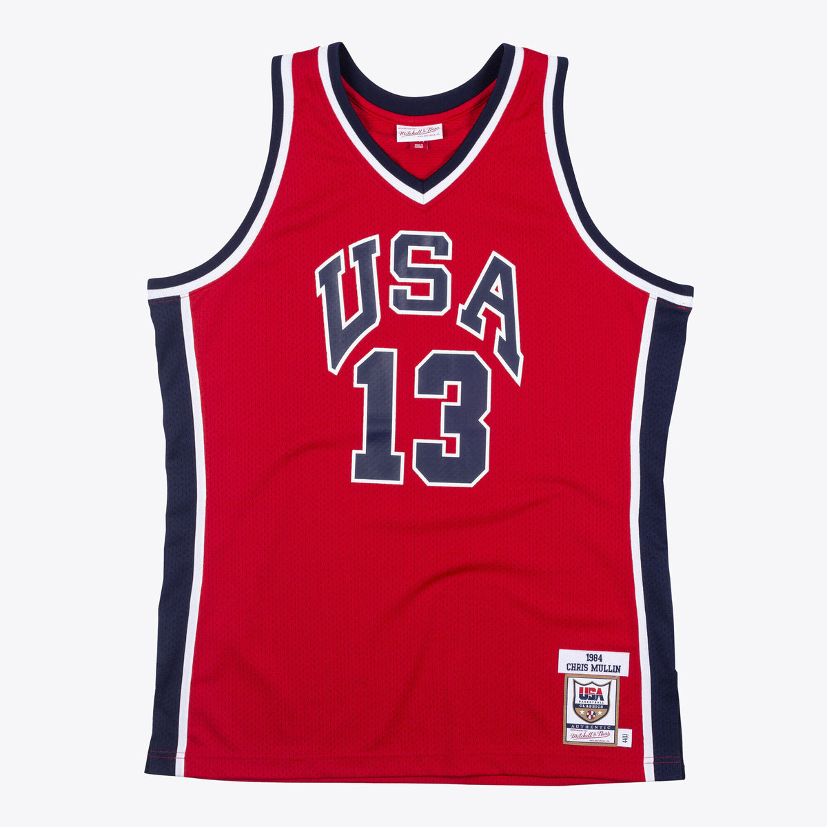 USA Basketball Authentic Jersey Chris Mullin 1984