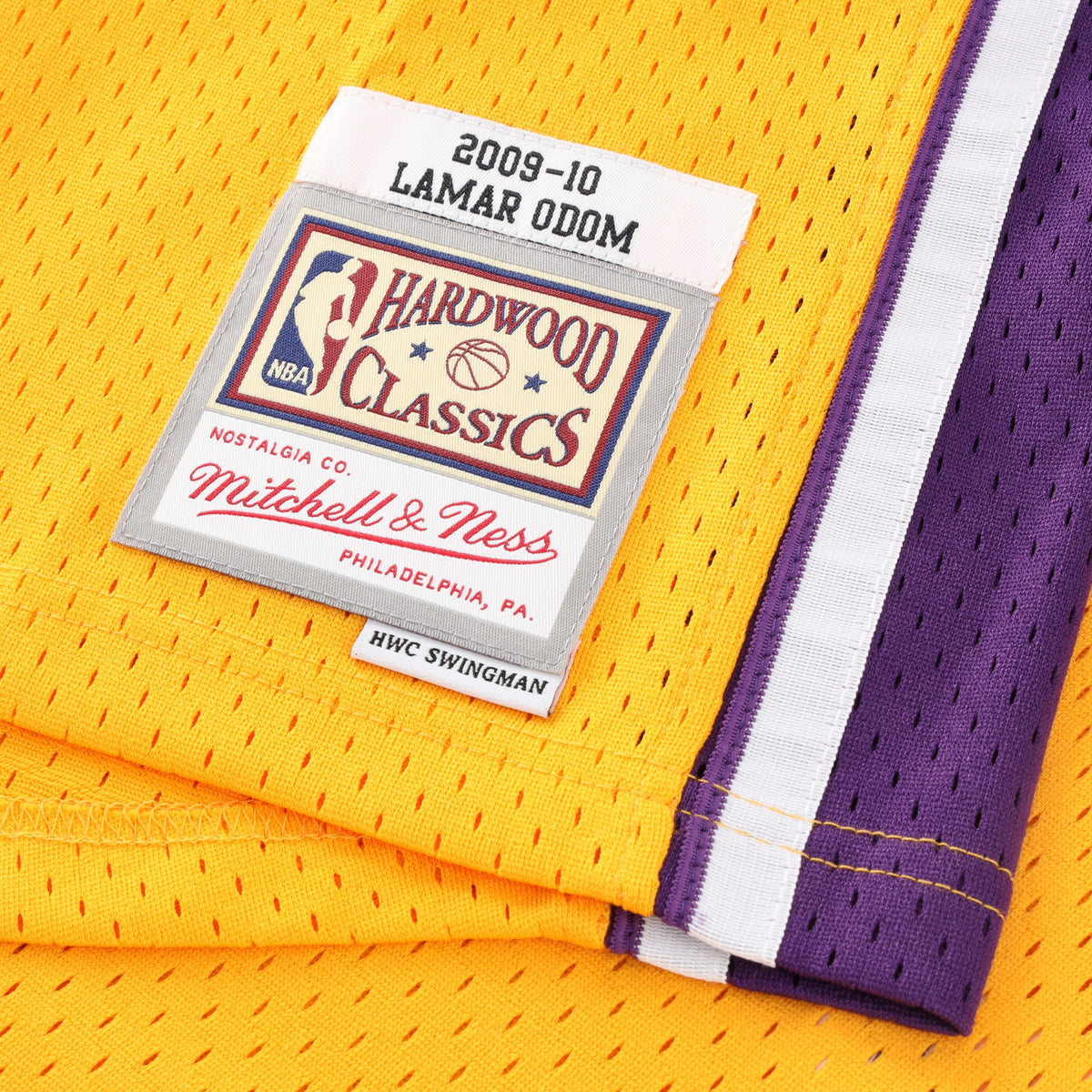 Los Angeles Lakers NBA Swingman Jersey - Lamar Odom