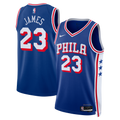 Philadelphia 76ers Icon Edition Swingman Jersey - Royal - Lebron James - Unisex