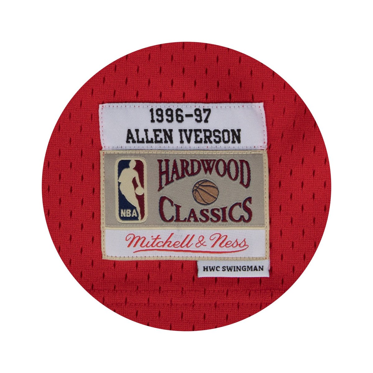Philadelphia 76ers Swingman Jersey Road Allen Iverson 1996-97