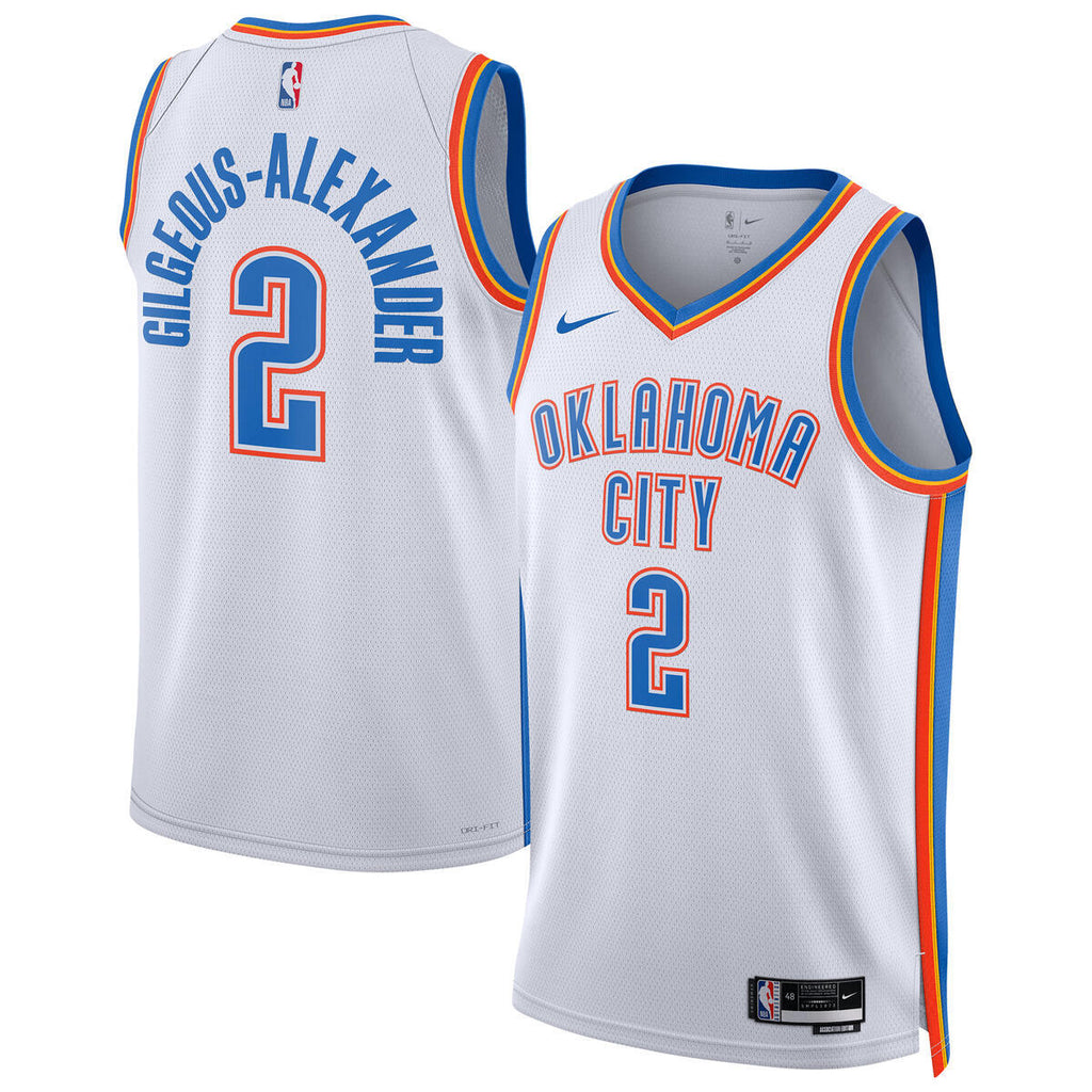 Oklahoma City Thunder Association Swingman Jersey - Gilgeous-Alexander - Unisex