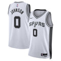 San Antonio Spurs Association Edition Swingman Jersey - White - Keldon Johnson - Unisex