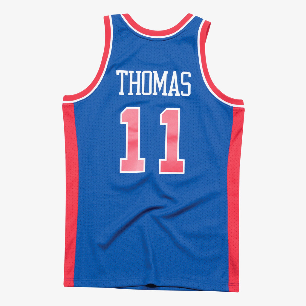 Detroit Pistons Swingman Jersey Road Isiah Thomas 1988-89