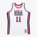 USA Basketball Authentic Jersey Karl Malone 1992