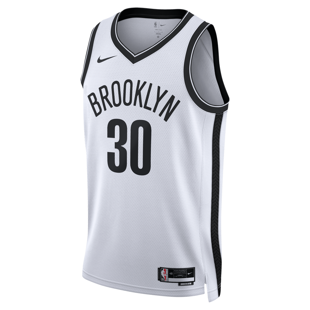 Brooklyn Nets Association Edition Swingman Jersey - White - Julius Randle - Unisex