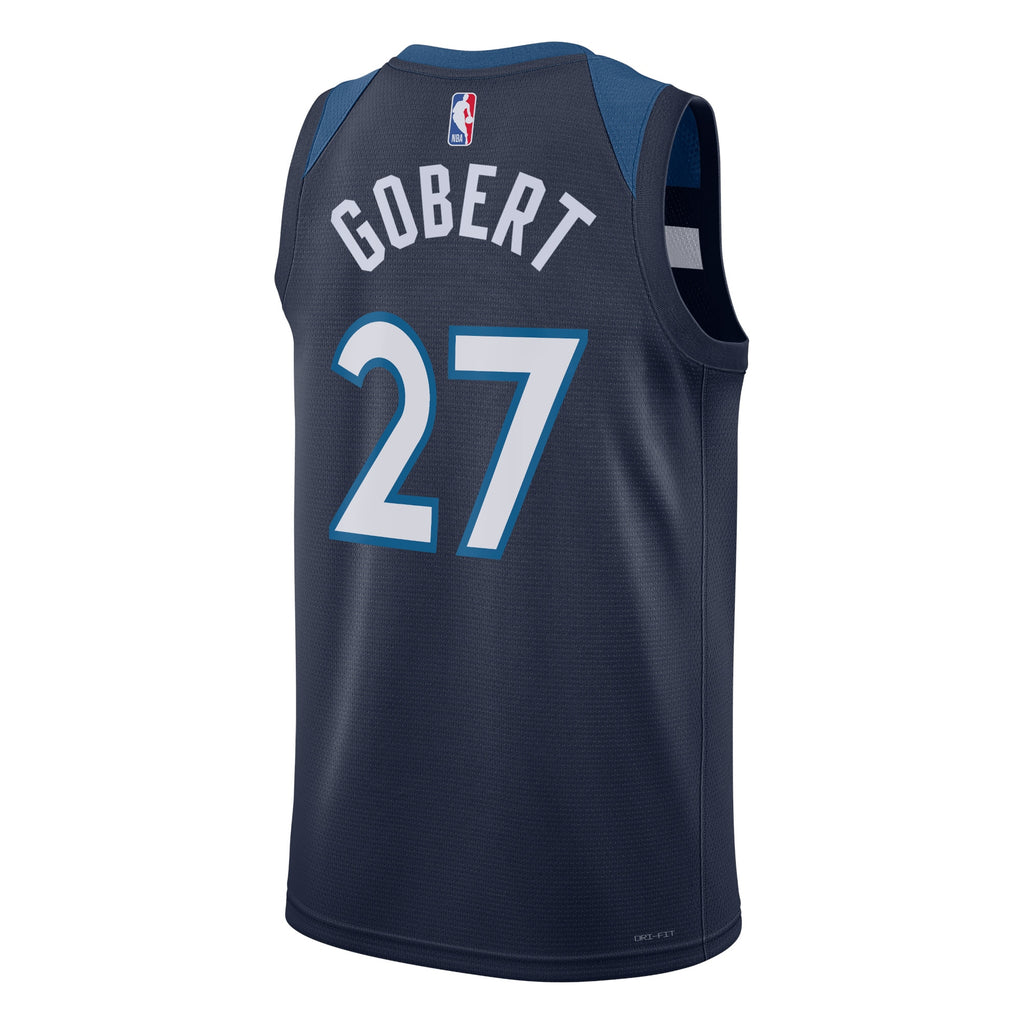 Minnesota Timberwolves Icon Edition Swingman Jersey - Navy - Rudy Gobert - Unisex