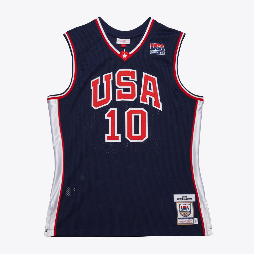 Team USA Authentic Jersey Kevin Garnett 2000