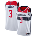 Washington Wizards Association Edition Swingman Jersey - White - Trae Young - Unisex