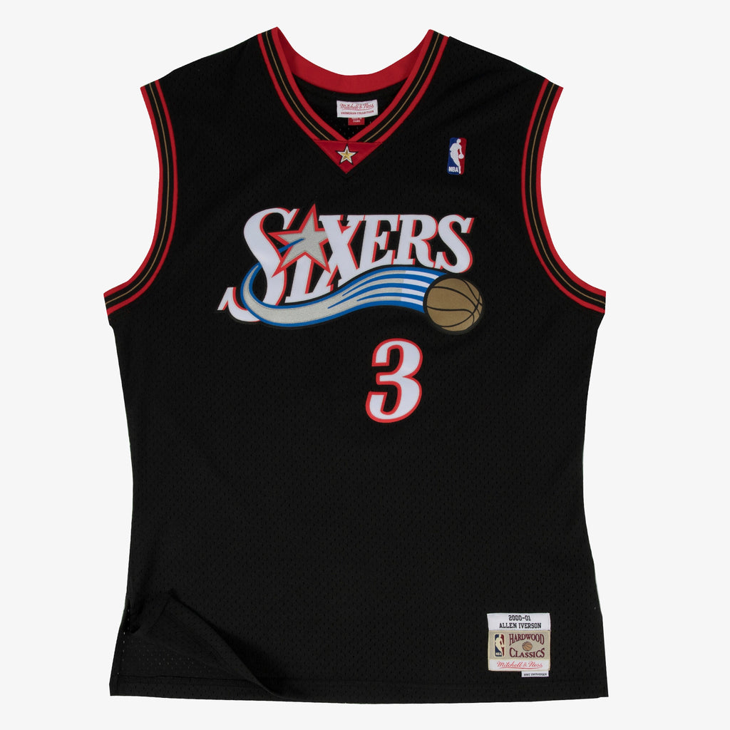 Philadelphia 76ers Swingman Jersey Road Allen Iverson 2000-01