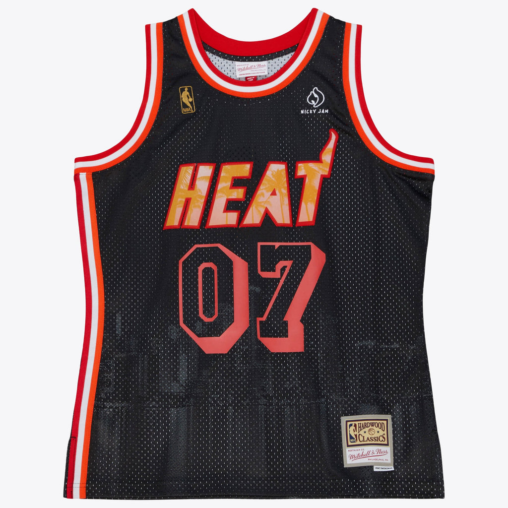 Miami Heat M&N x Nicky Jam Swingman Jersey