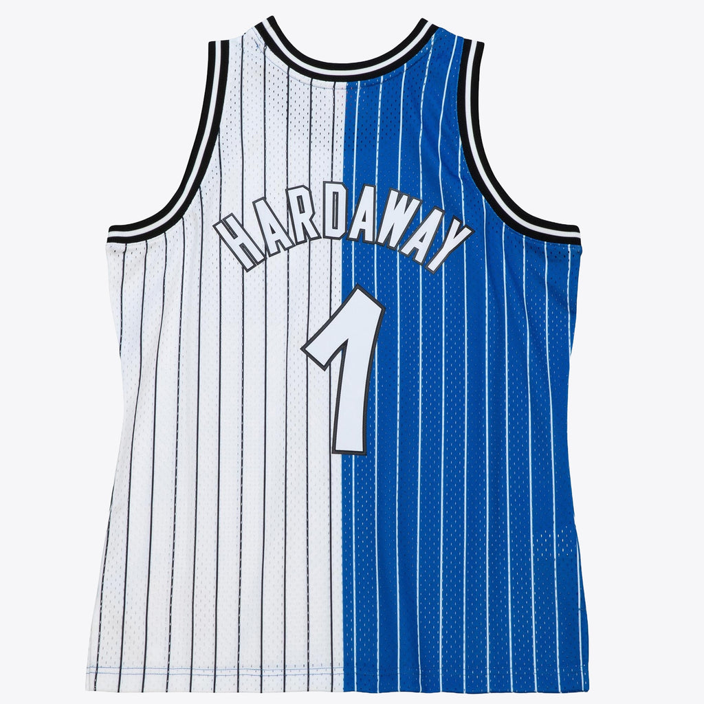 Orlando Magic Anfernee Hardaway 1994 Split Swingman Jersey - Blue/White
