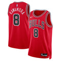 Chicago Bulls Icon Edition Swingman Jersey - Red - Yuki Kawamura - Unisex