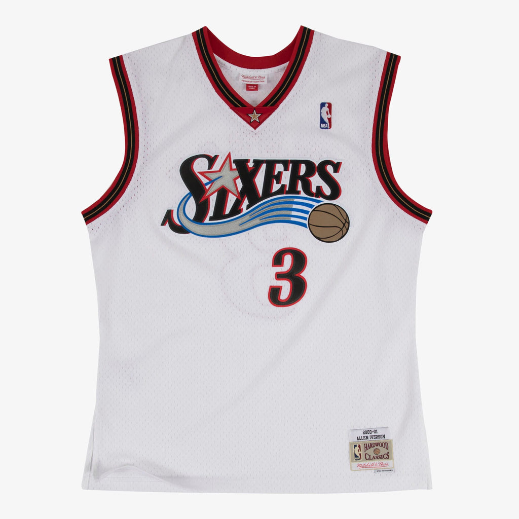 Philadelphia 76ers Swingman Jersey Home Allen Iverson 2000-01