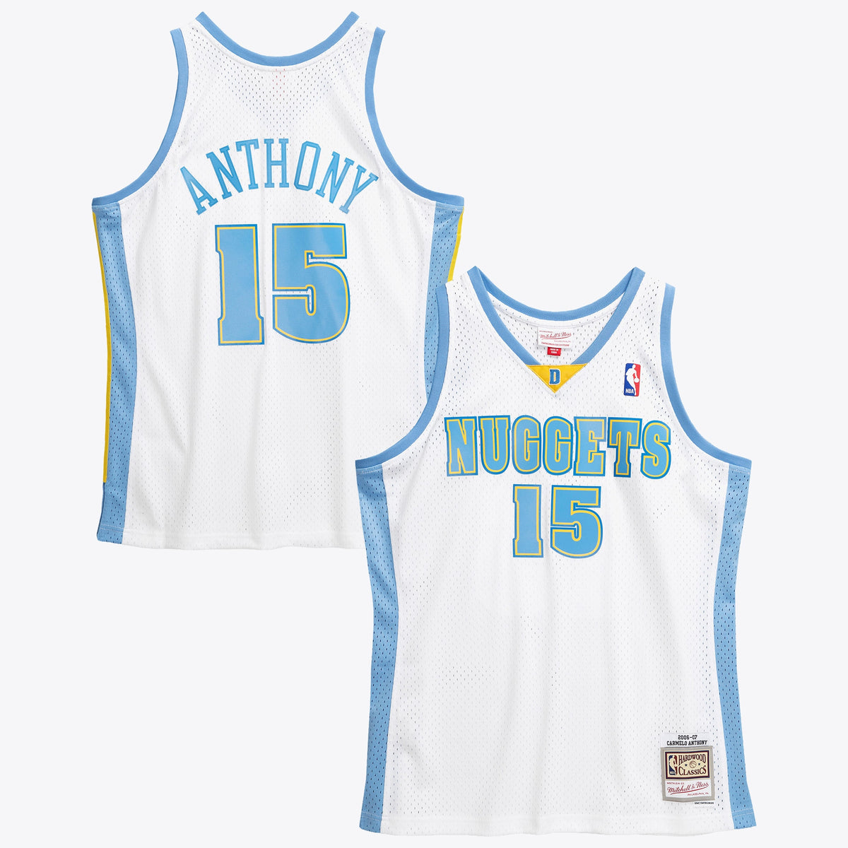 Denver Nuggets Carmelo Anthony 2006 Swingman Authentic Jersey - White