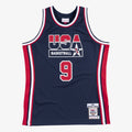 USA Basketball Authentic Jersey Michael Jordan 1992 Navy