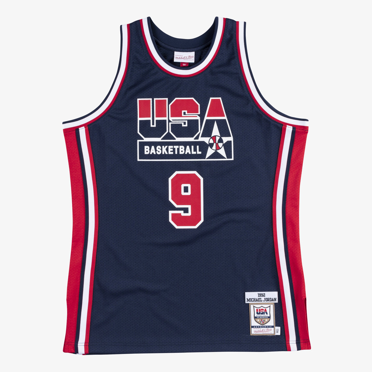 USA Basketball Authentic Jersey Michael Jordan 1992 Navy