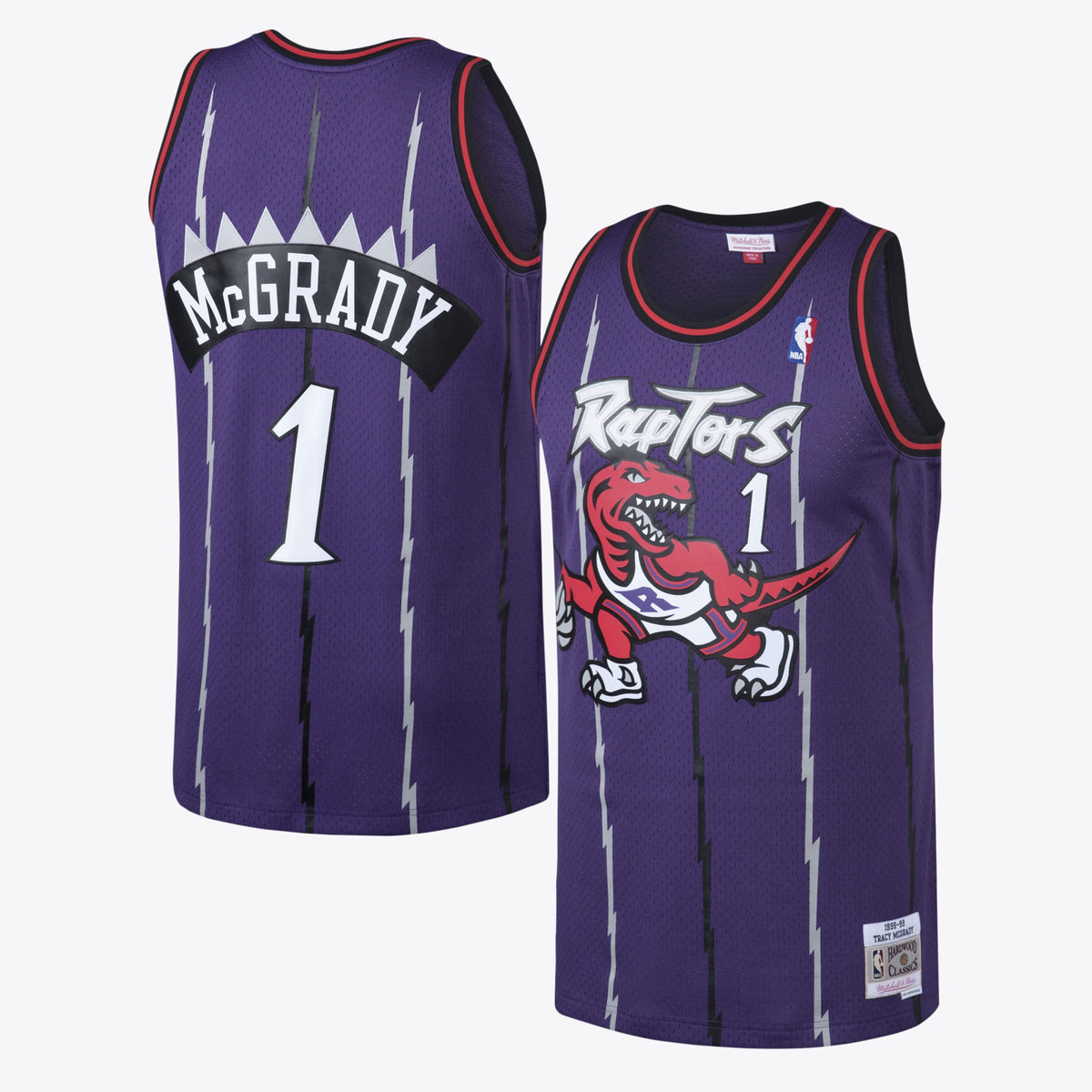 Toronto Raptors Tracy McGrady Hardwood Classics Road Swingman Jersey - Mens