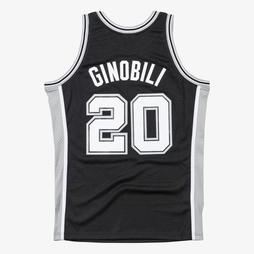 San Antonio Spurs Swingman Jersey Manu Ginobili 2002-03
