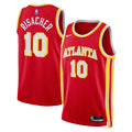 Atlanta Hawks Icon Swingman Jersey - Red - Zaccharie Risacher - Unisex