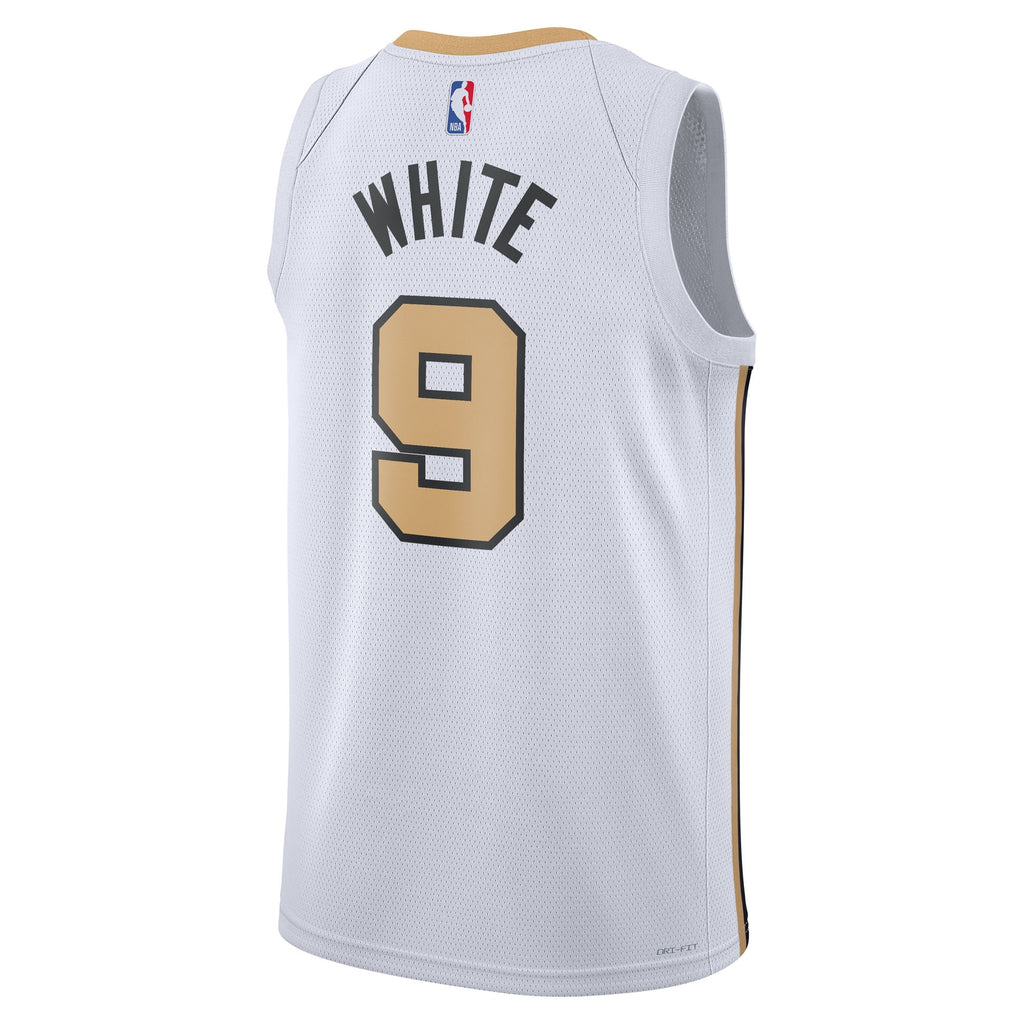 Boston Celtics 2025/26 City Edition Swingman Jersey - White - Derrick White - Unisex