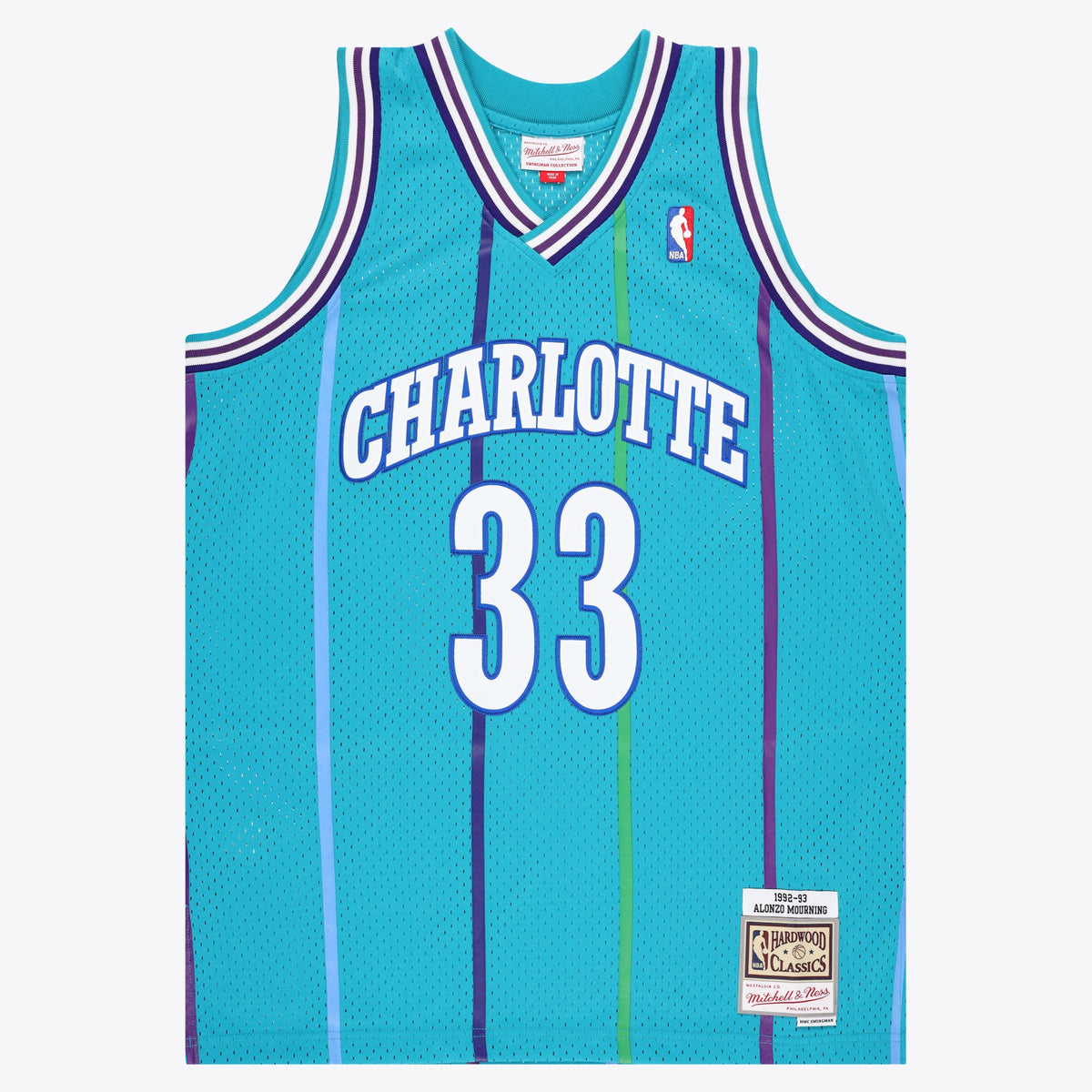 Charlotte Hornets NBA Swingman Jersey - Alonzo Mourning