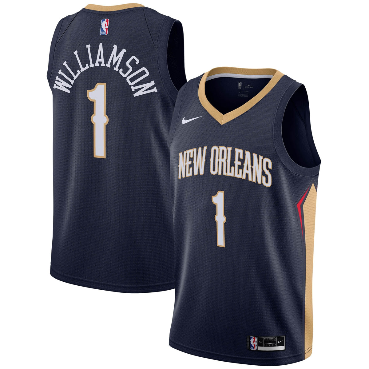 New Orleans Pelicans Icon Swingman Jersey - Zion Williamson - Mens